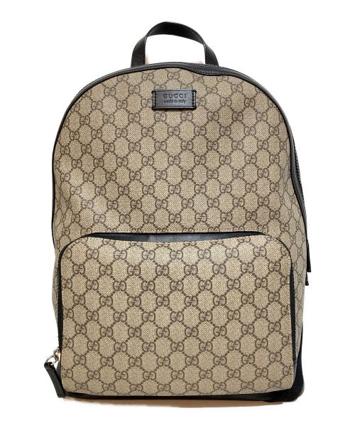 中古・古着通販】GUCCI (グッチ) GGスプリーム バックパック リュック