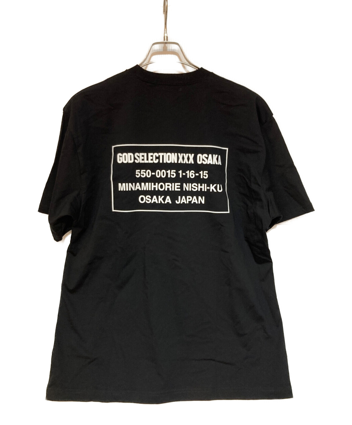GOD SELECTION XXX (ゴットセレクショントリプルエックス) 22SS Osaka Store Exclusive Tee Tシャツ  ブラック サイズ:L