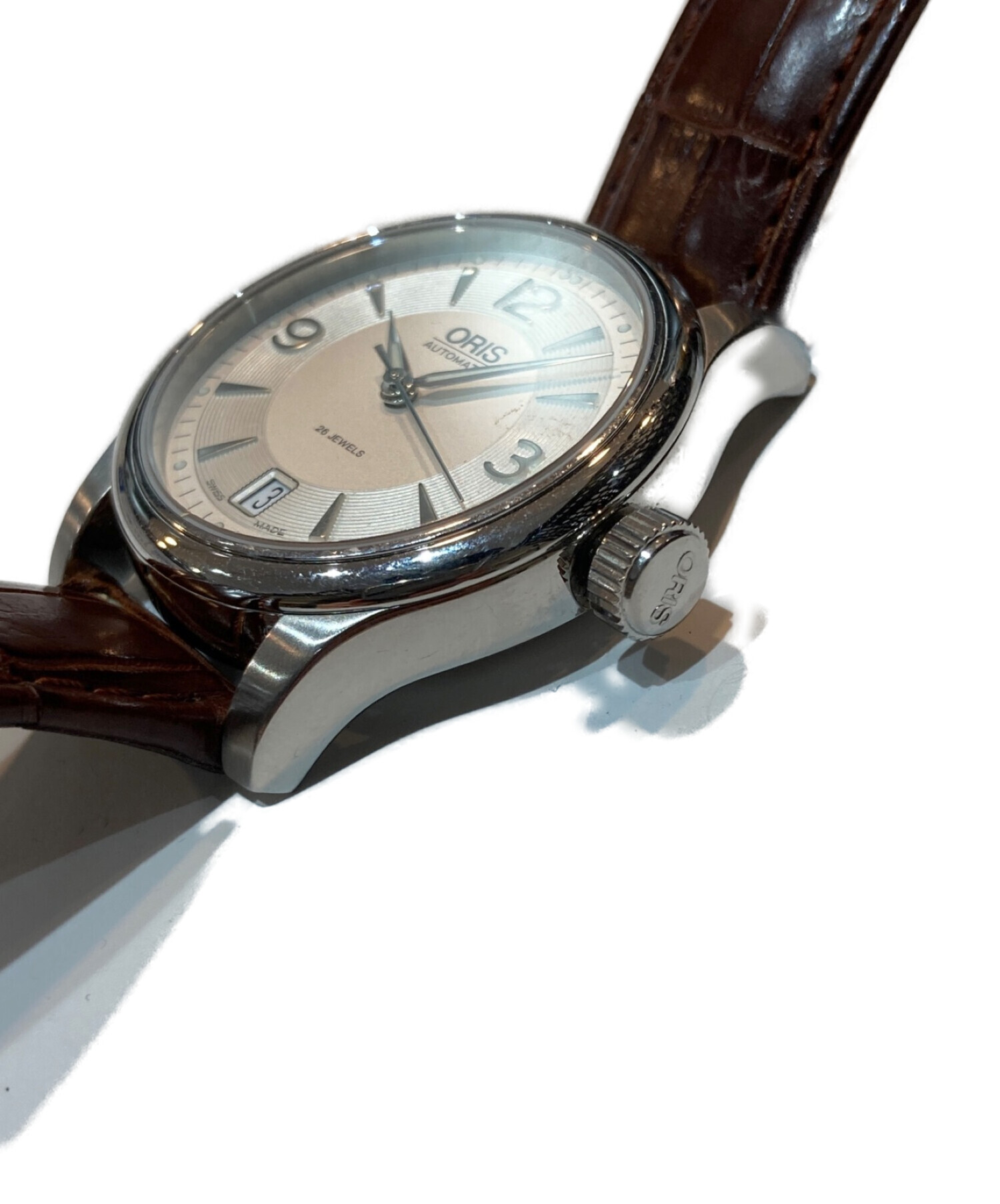 ORIS (オリス) クラシック デイト ステンレススチール 腕時計 シルバー