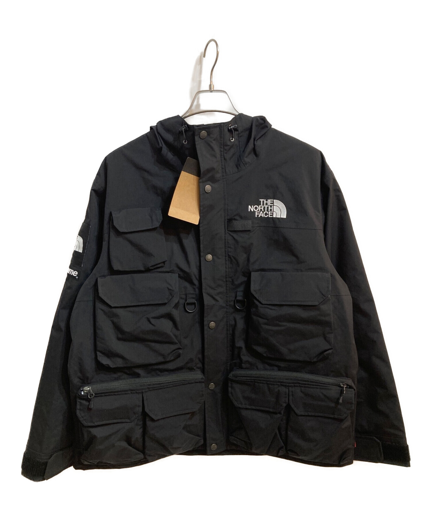 SUPREME×THE NORTH FACE (シュプリーム × ザノースフェイス) Supreme Cargo Jacket カーゴジャケット  ブラック サイズ:L 未使用品