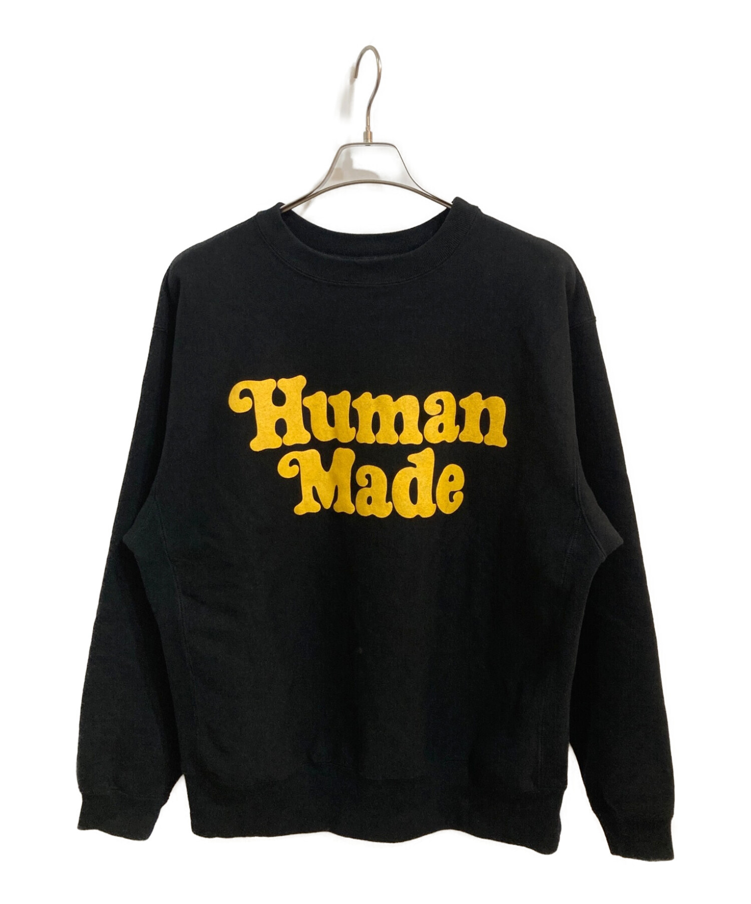 HUMAN MADE × VERDY (ヒューマンメイド × ヴェルディ) 22SS Vick Crewneck Sweatshirt スウェット  ブラック サイズ:XL