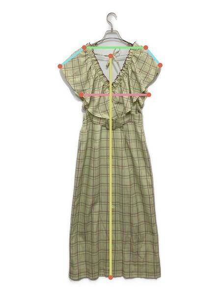 中古・古着通販】PAMEO POSE (パメオポーズ) 2WAY PLAID DRESS