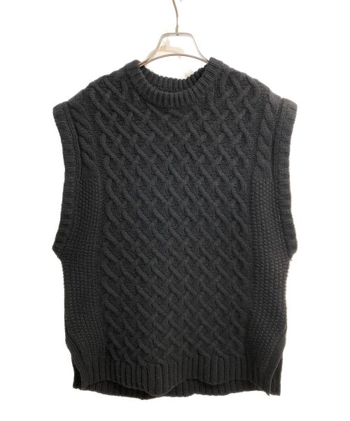 中古・古着通販】walenode (ウェルノード) Cashmere wool Aran vest