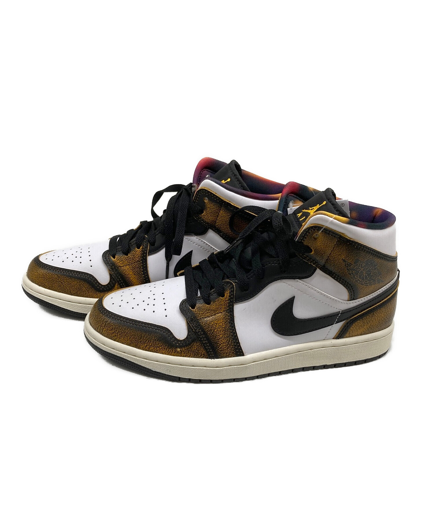 NIKE (ナイキ) AIR JORDAN 1 MID SE ホワイト サイズ:27.5ｃｍ 未使用品