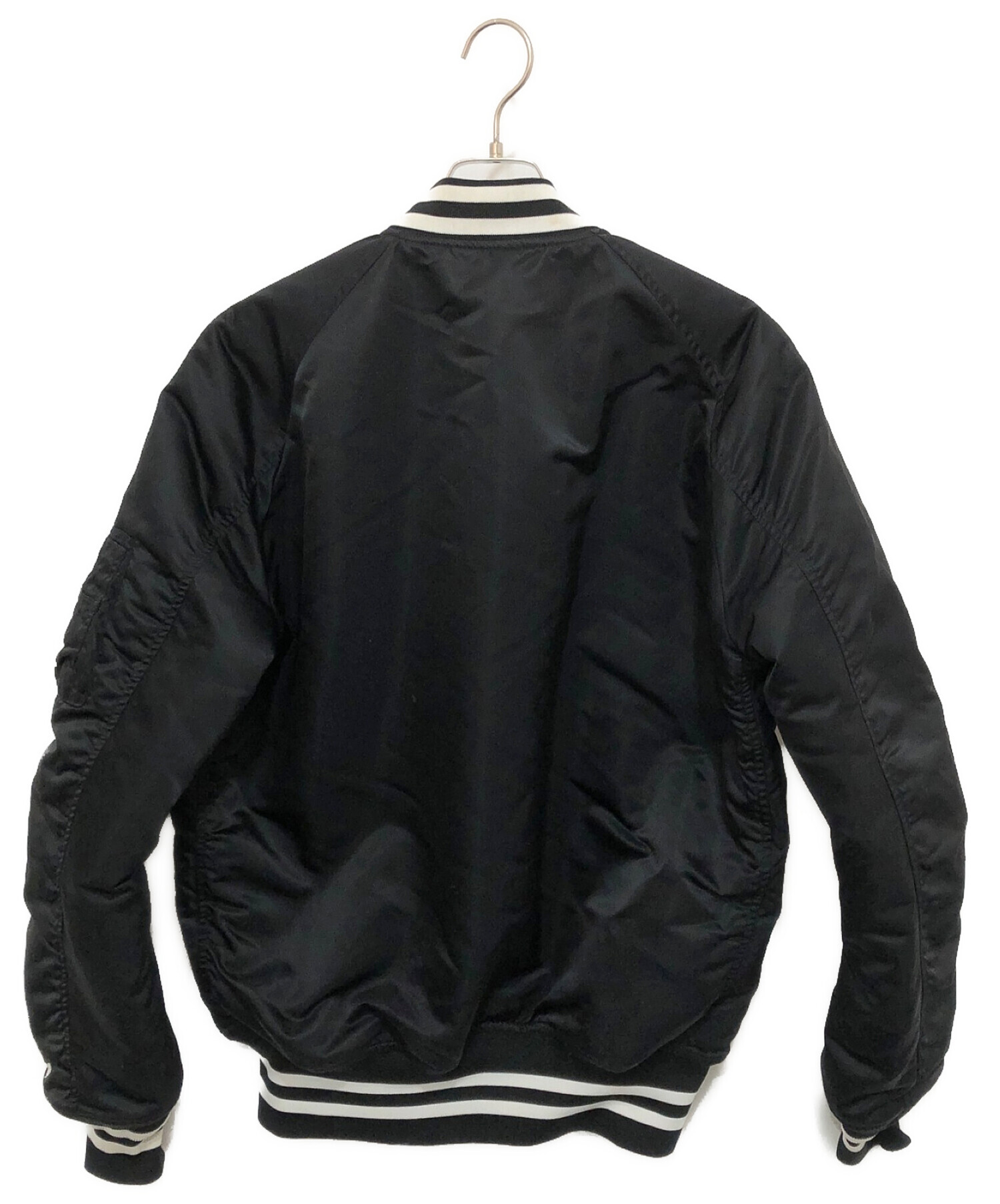 SEQUEL (シークエル) MA-1ジャケット ブラック サイズ:M