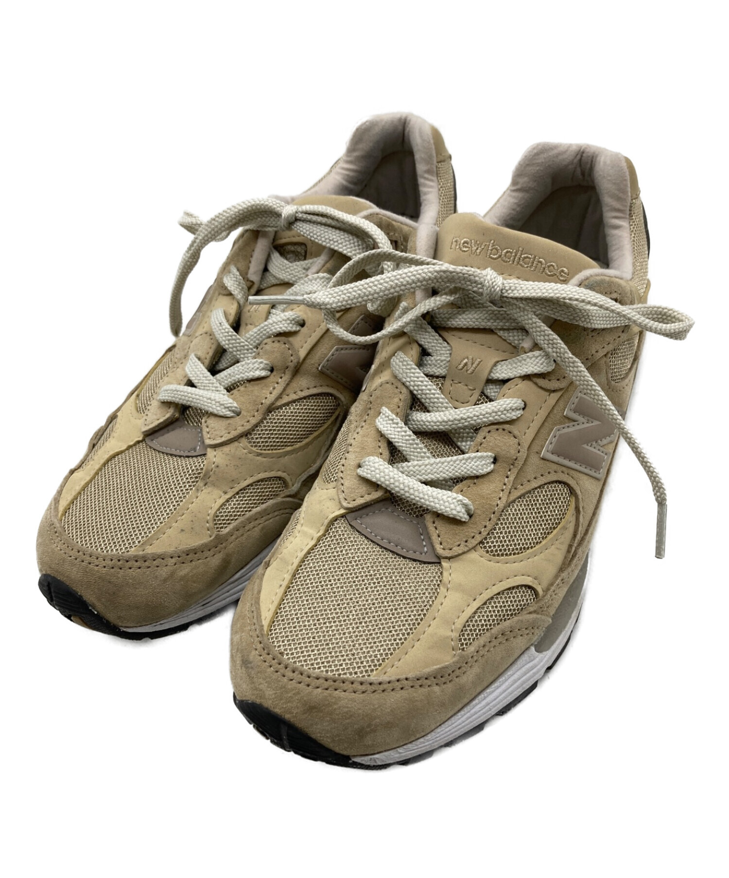 NEW BALANCE (ニューバランス) M992TN スニーカー ベージュ サイズ:27.5