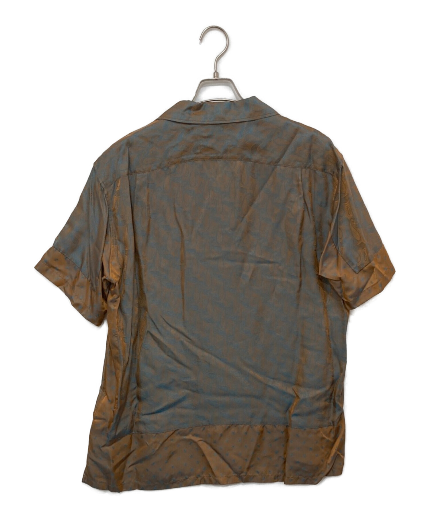 TOGA VIRILIS (トーガ ビリリース) ペイズリーS/Sシャツ ベージュ サイズ:48 未使用品