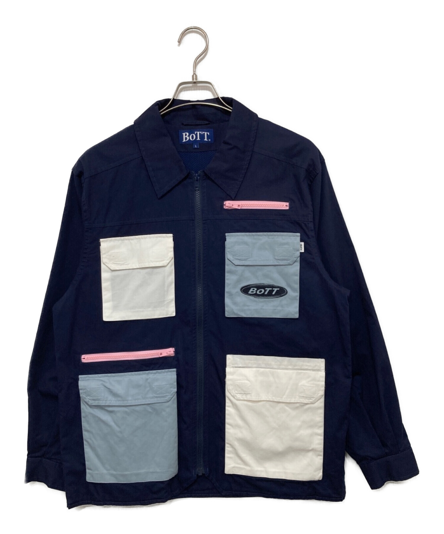 BoTT (ボット) Multi Pocket Jacket ネイビー サイズ:L