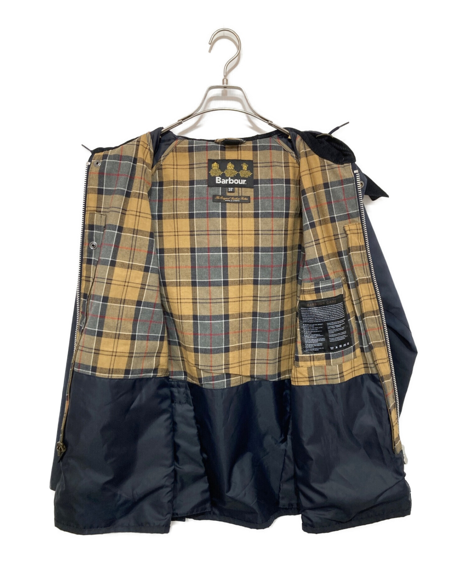 中古・古着通販】Barbour (バブアー) SL HOODED BEDALE ネイビー