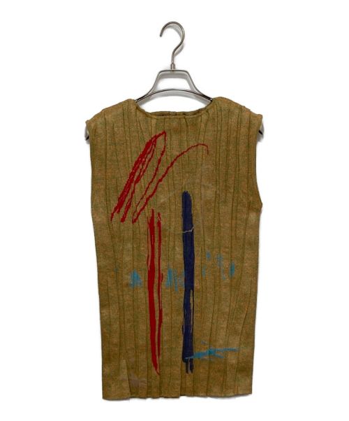 販売する店舗 【週末限定値下げ】soduk shrinked drawing tank top