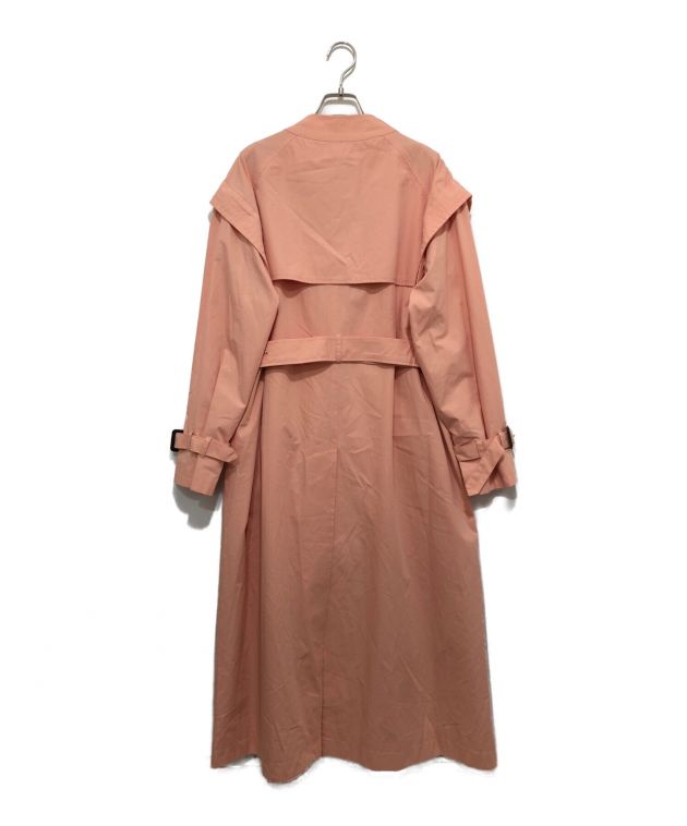 中古・古着通販】CLANE (クラネ) 2WAY SQUARE SLEEVE TRENCH COAT ピンク サイズ:2｜ブランド・古着通販  トレファク公式【TREFAC FASHION】スマホサイト