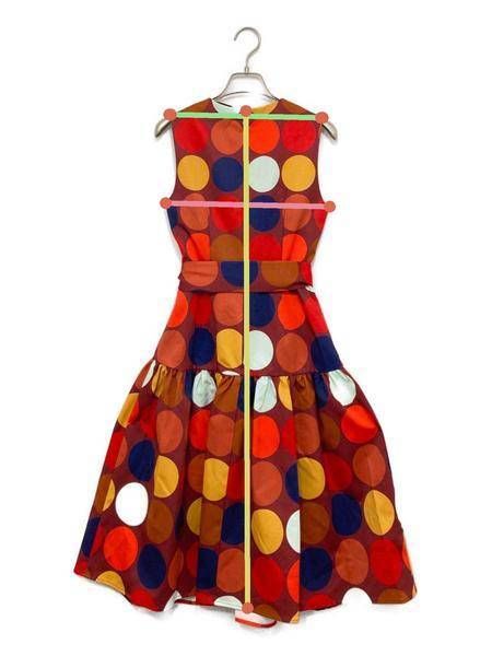 【中古・古着通販】Kate Spade (ケイトスペード) Dot Party Julia Dress レッド 未使用品｜ブランド・古着通販  トレファク公式【TREFAC FASHION】スマホサイト