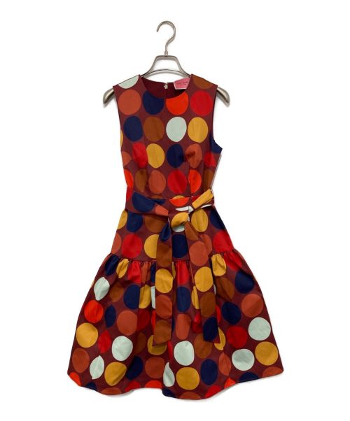 【中古・古着通販】Kate Spade (ケイトスペード) Dot Party Julia Dress レッド 未使用品｜ブランド・古着通販  トレファク公式【TREFAC FASHION】スマホサイト