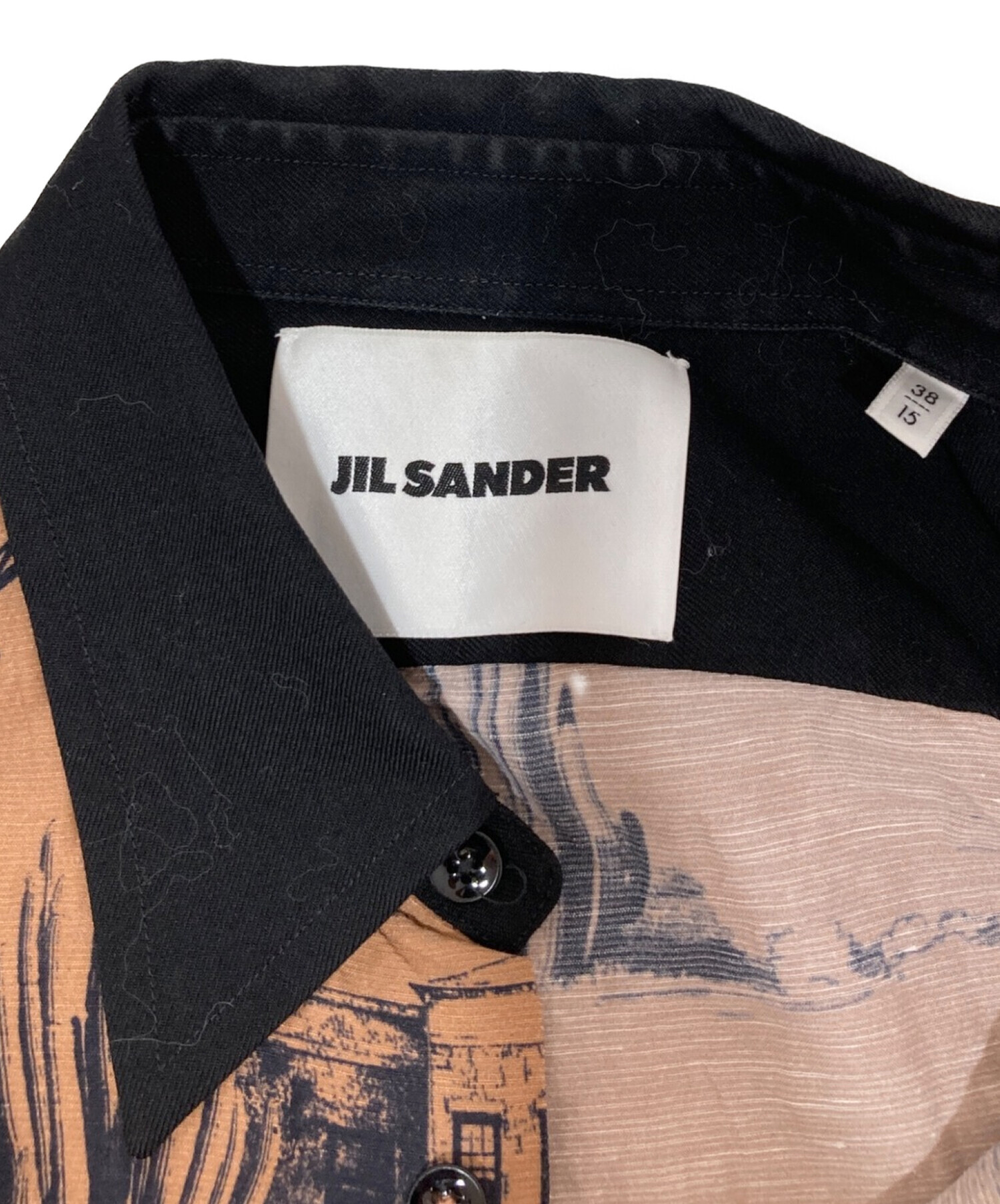 中古・古着通販】JIL SANDER (ジルサンダー) ウエスタンプリントシャツ