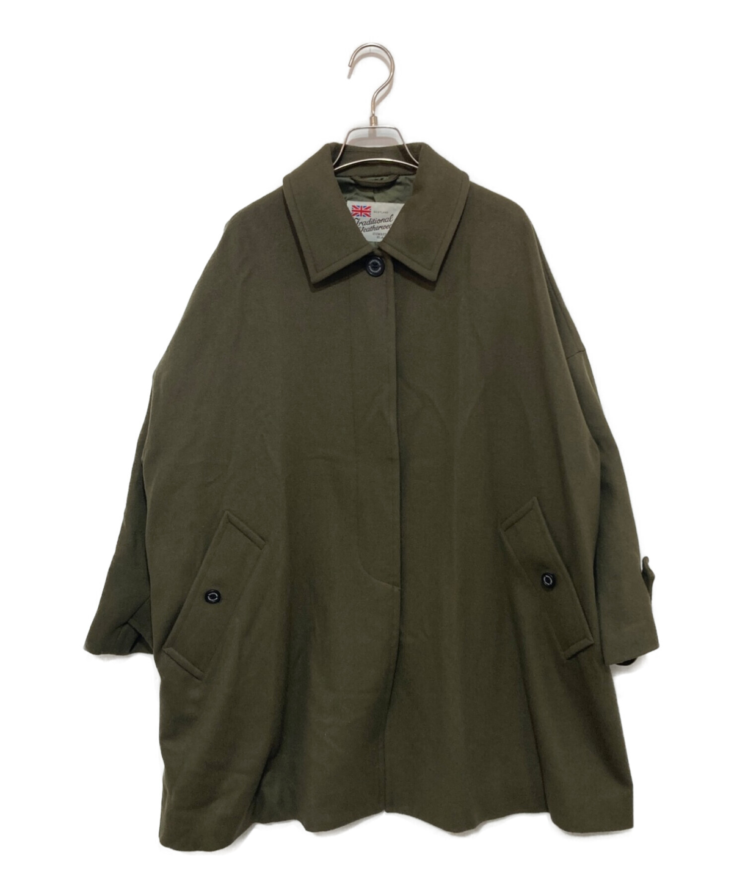 中古・古着通販】Traditional Weatherwear (トラディショナルウェザーウェア) MALTONコート オリーブ  サイズ:32｜ブランド・古着通販 トレファク公式【TREFAC FASHION】スマホサイト