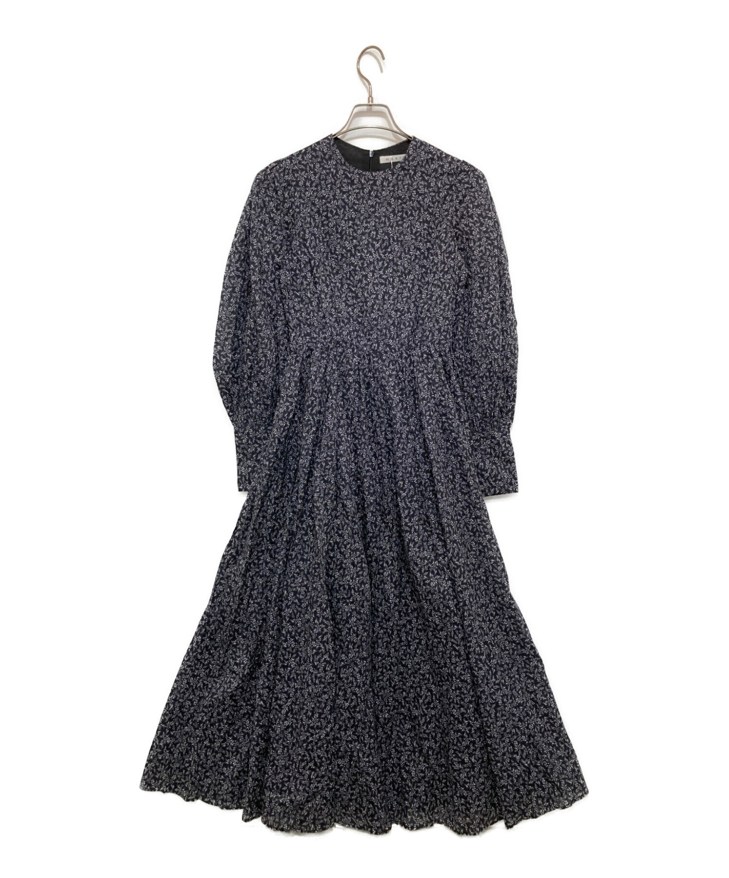 MARIHA (マリハ) 秋のレディのドレス ネイビー サイズ:36 未使用品