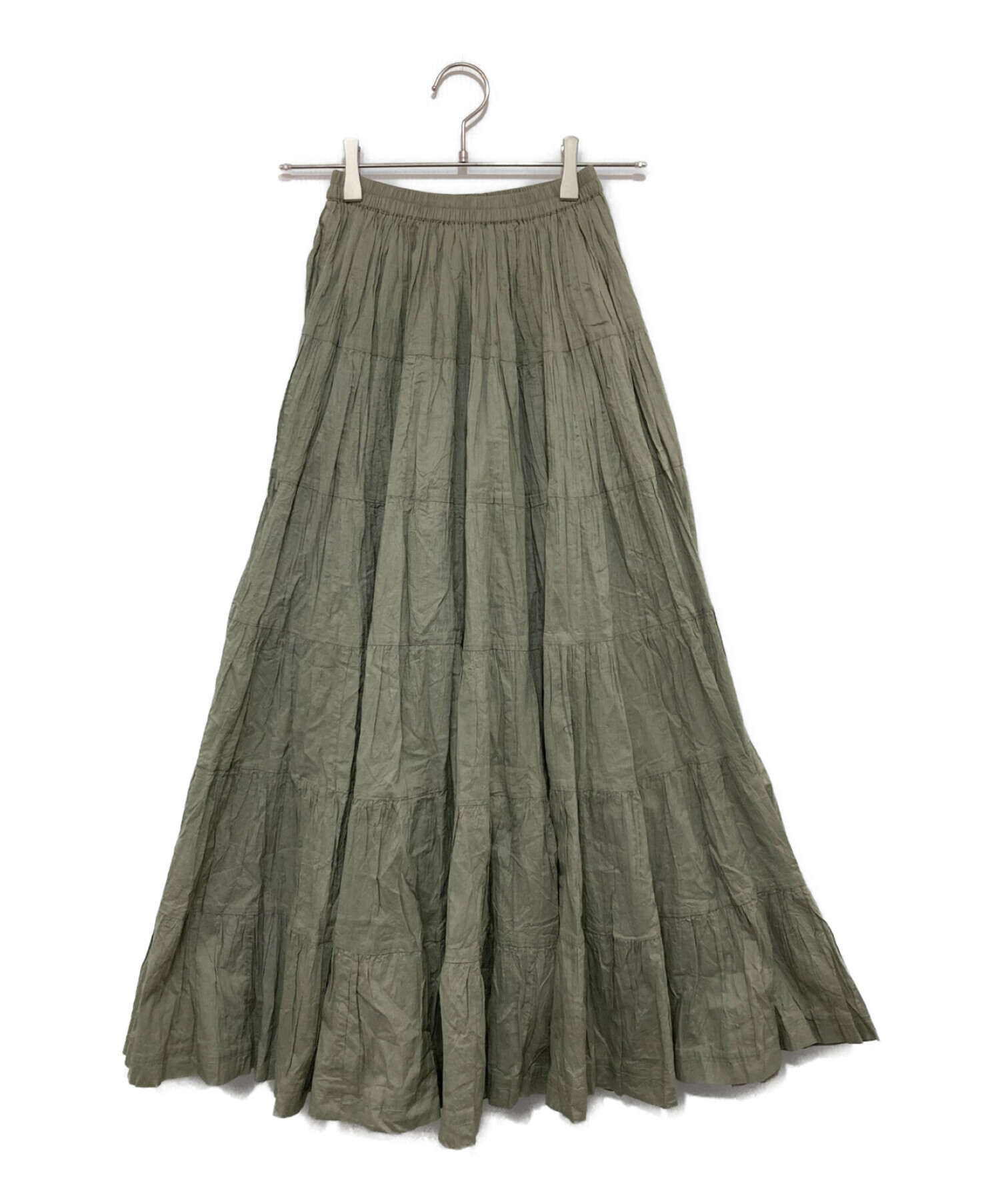 MARIHA (マリハ) 草原の虹のスカート 黄緑 サイズ:36 未使用品