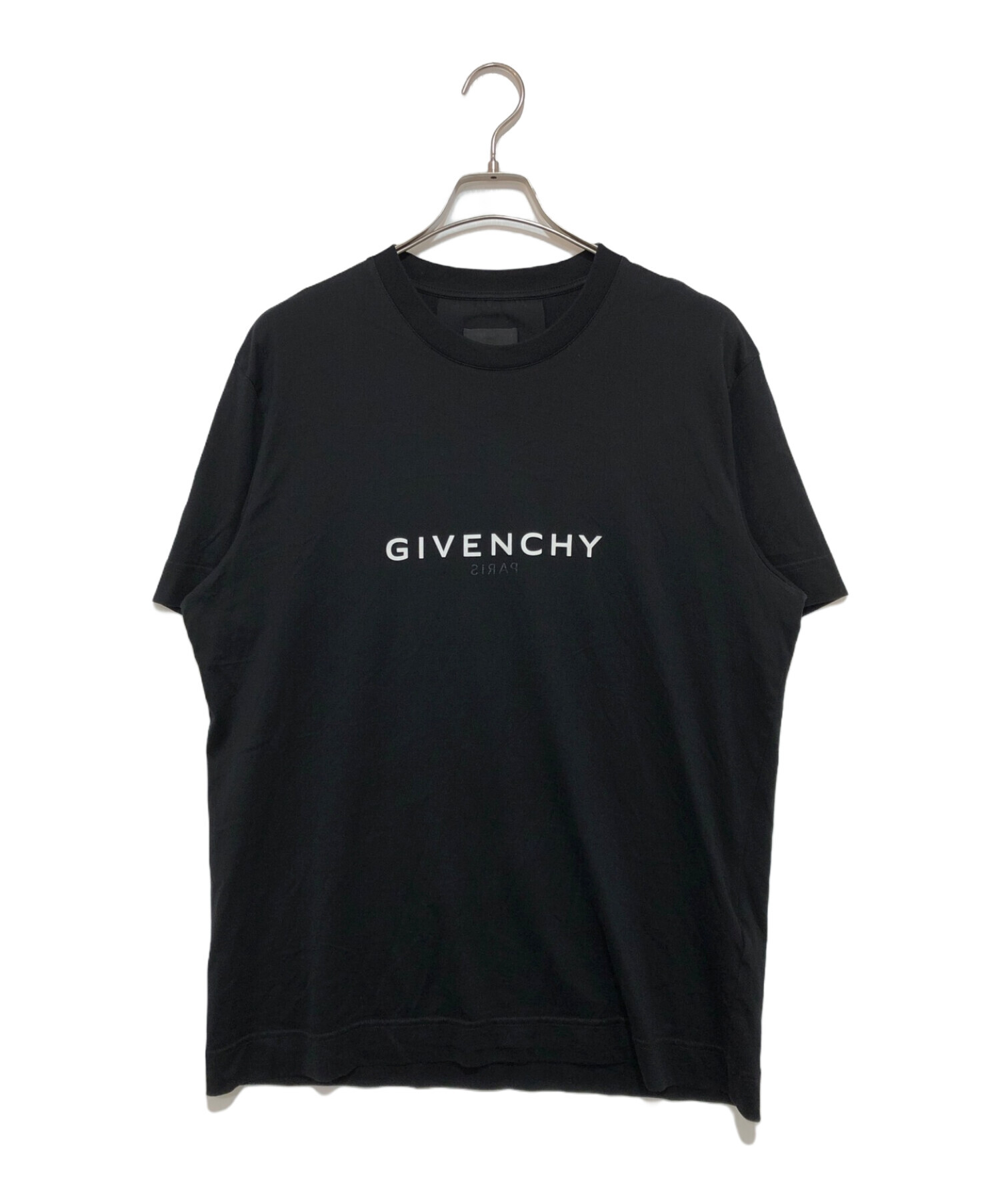 中古・古着通販】GIVENCHY (ジバンシィ) ロゴ リバース スリムTシャツ ブラック サイズ:XL｜ブランド・古着通販  トレファク公式【TREFAC FASHION】スマホサイト