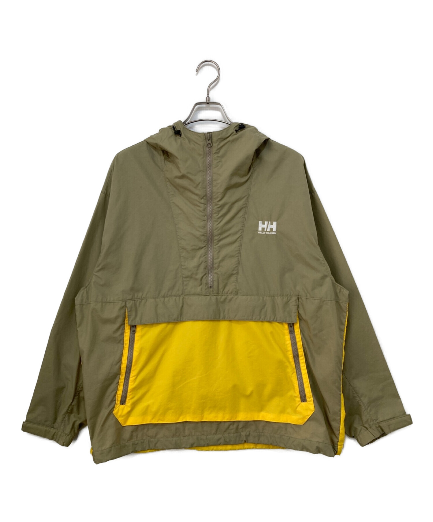 HELLY HANSEN (ヘリーハンセン) ベルゲンアノラックジャケット ベージュ サイズ:L