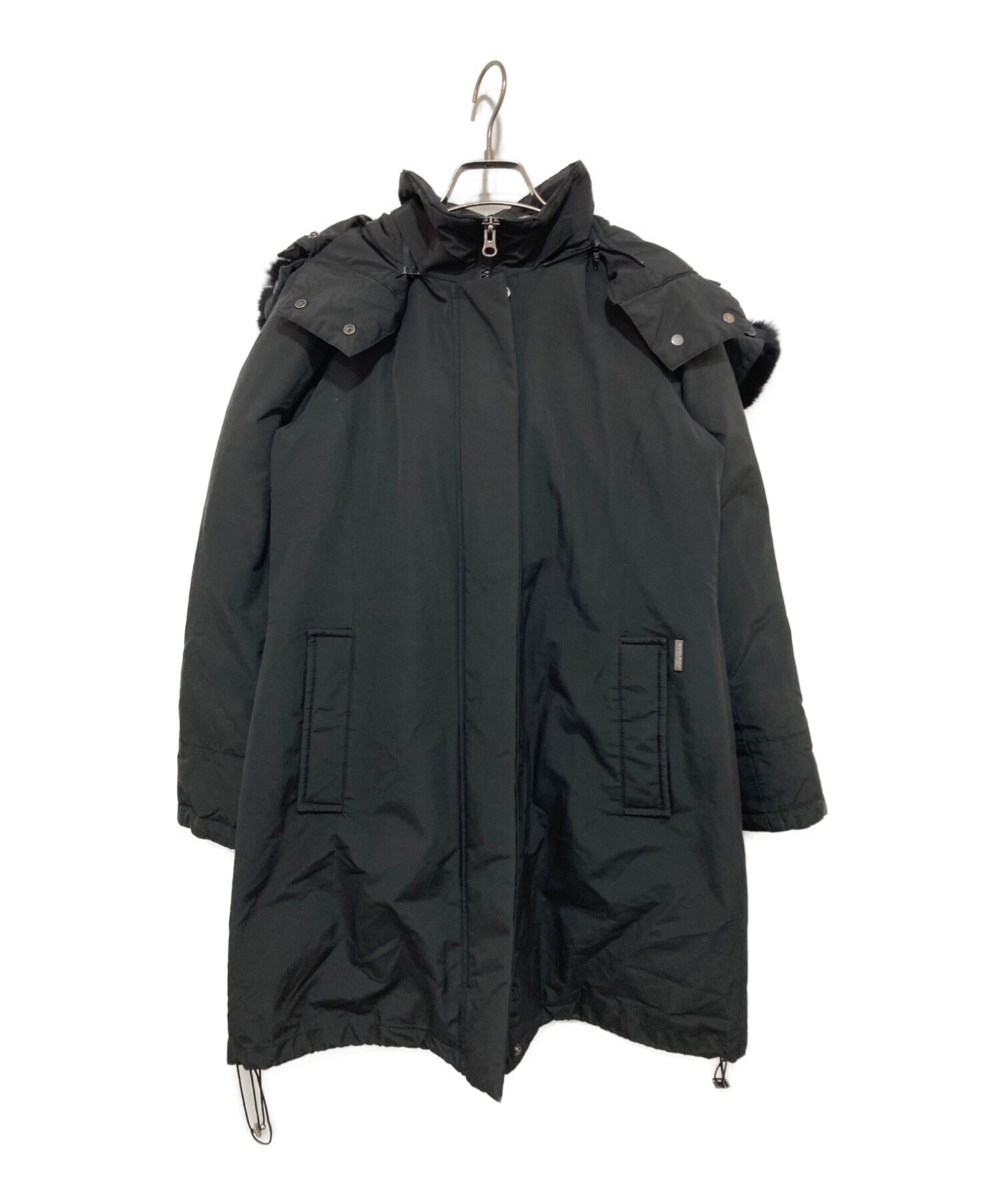 中古・古着通販】WOOLRICH (ウールリッチ) RAMAR CLOTH ダウンコート ブラック サイズ:XS｜ブランド・古着通販  トレファク公式【TREFAC FASHION】スマホサイト