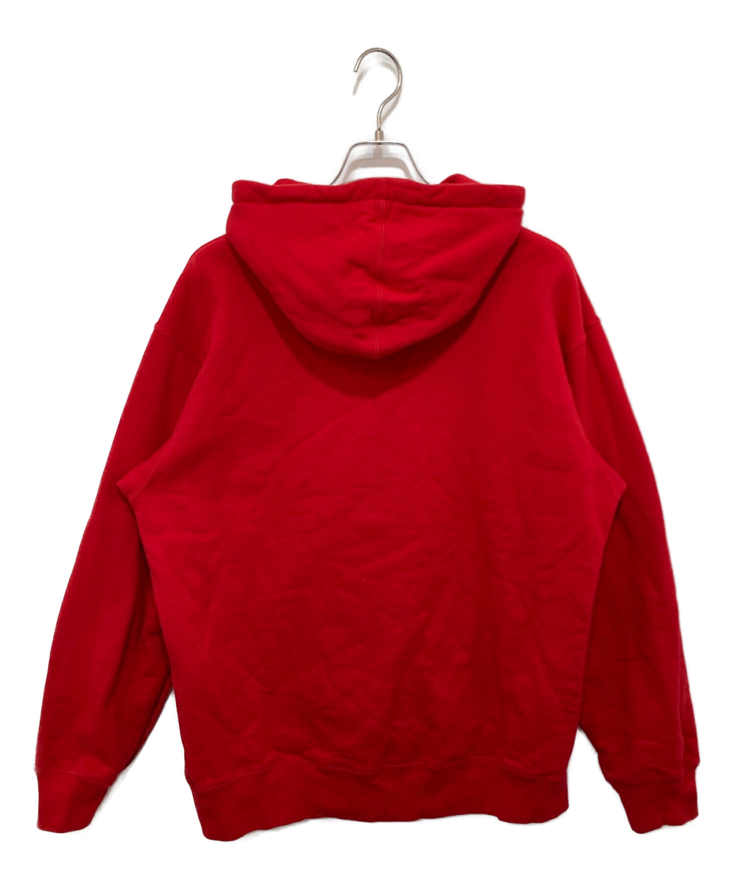 Supreme (シュプリーム) Enamel Small Box Hooded Sweat レッド サイズ:Ｌ