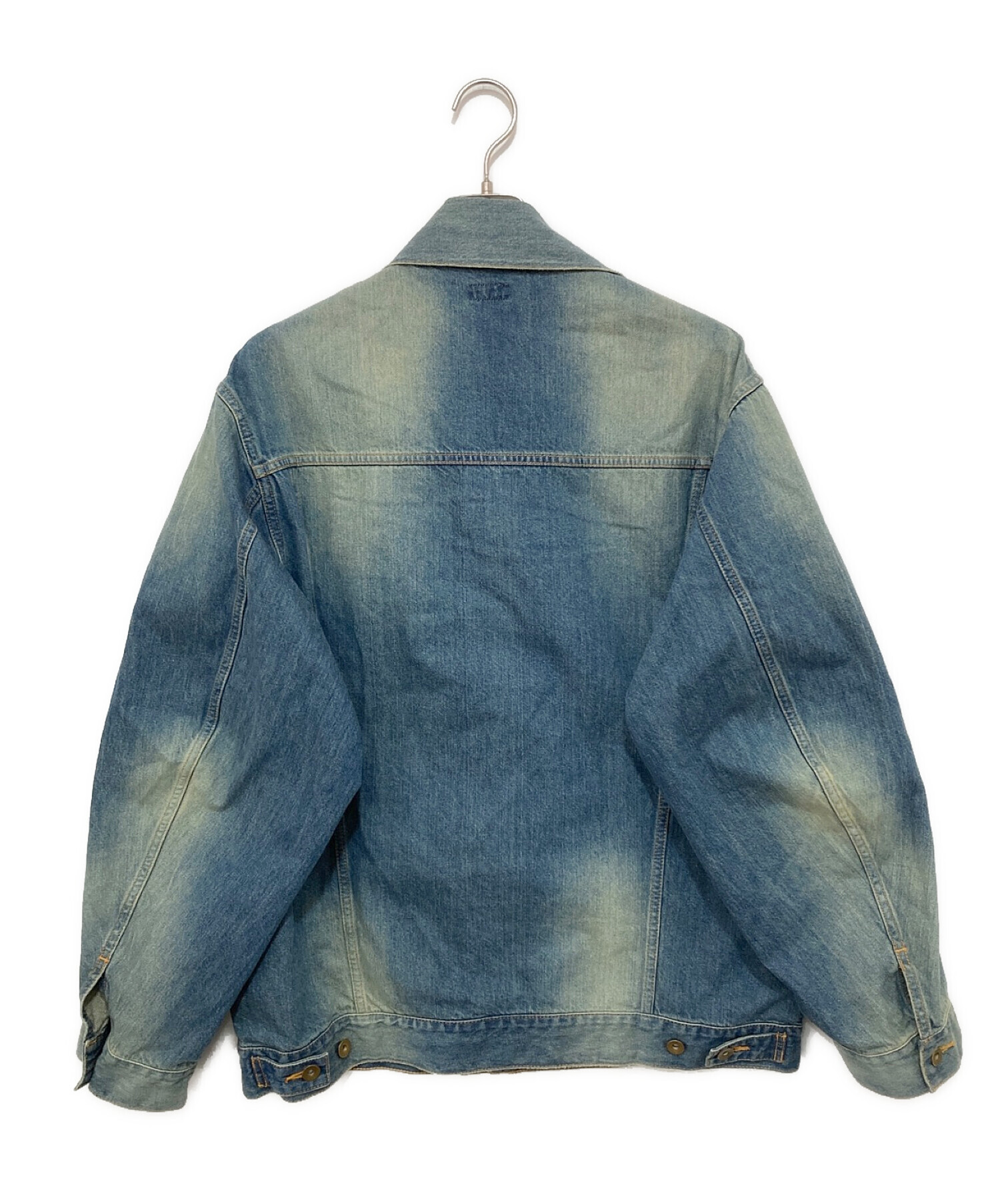 中古・古着通販】kolor/BEACON (カラービーコン) Denim 前変形ブルゾン