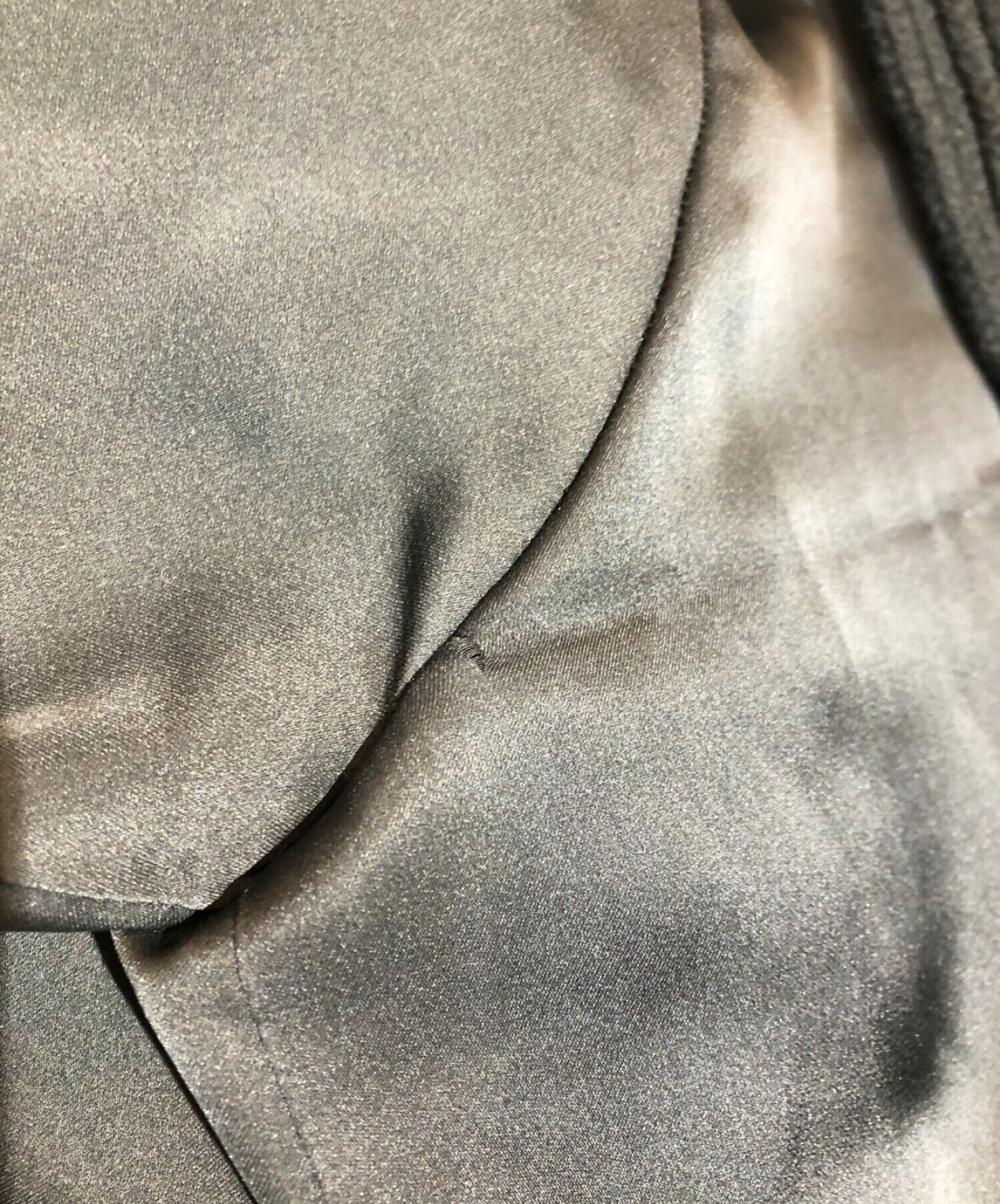 中古・古着通販】sacai (サカイ) Satin Mix Wool Knit Pullover