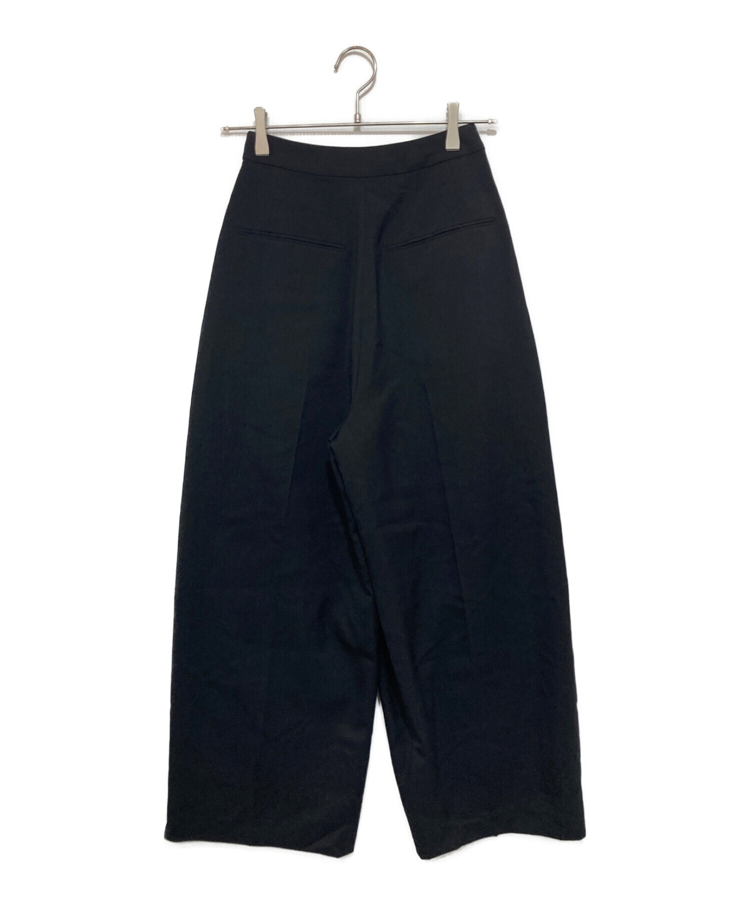 IIROT (イロット) Wool Cross Pants ブラック サイズ:36