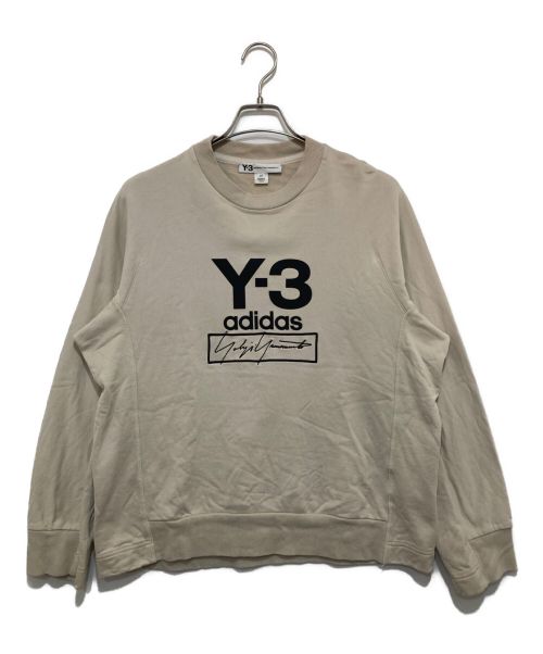 【中古・古着通販】Y-3 (ワイスリー) ロゴクルーネックスウェット