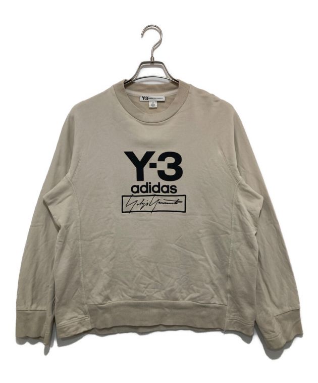 中古・古着通販】Y-3 (ワイスリー) ロゴクルーネックスウェット