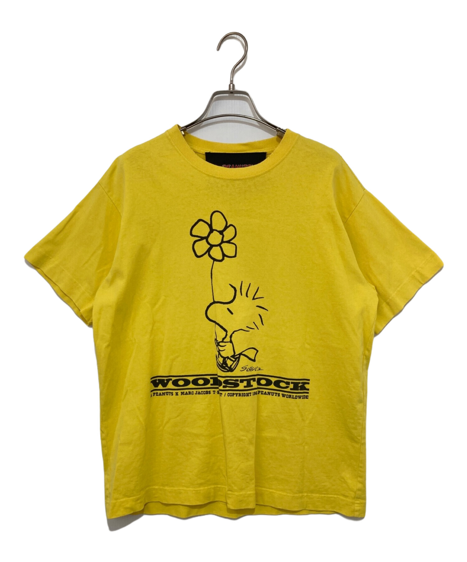 MARC JACOBS (マークジェイコブス) PEANUTS (ピーナッツ) コラボプリントTEE イエロー サイズ:S