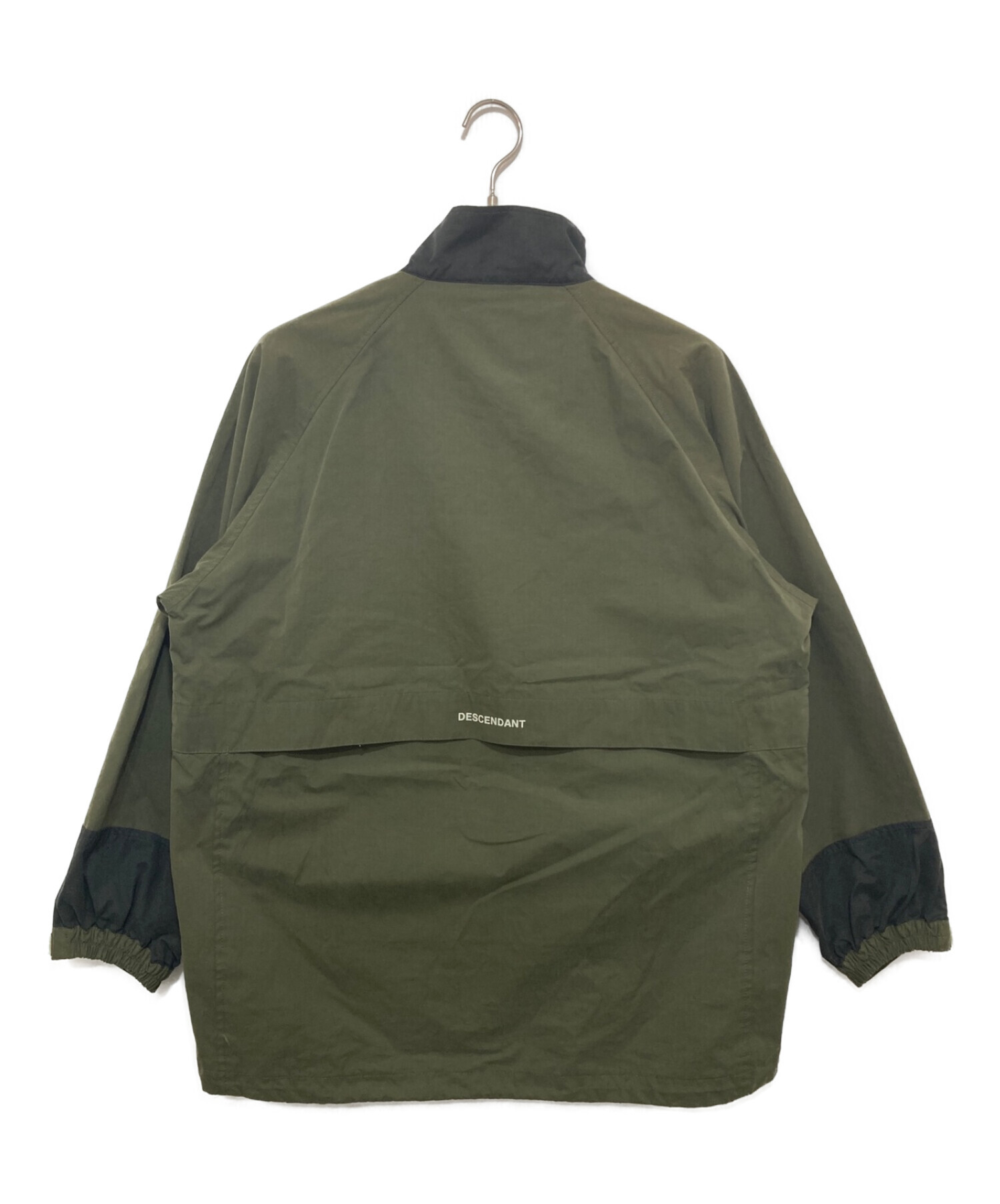 DESCENDANT (ディセンダント) TERRACE NYLON JACKET カーキ サイズ:1