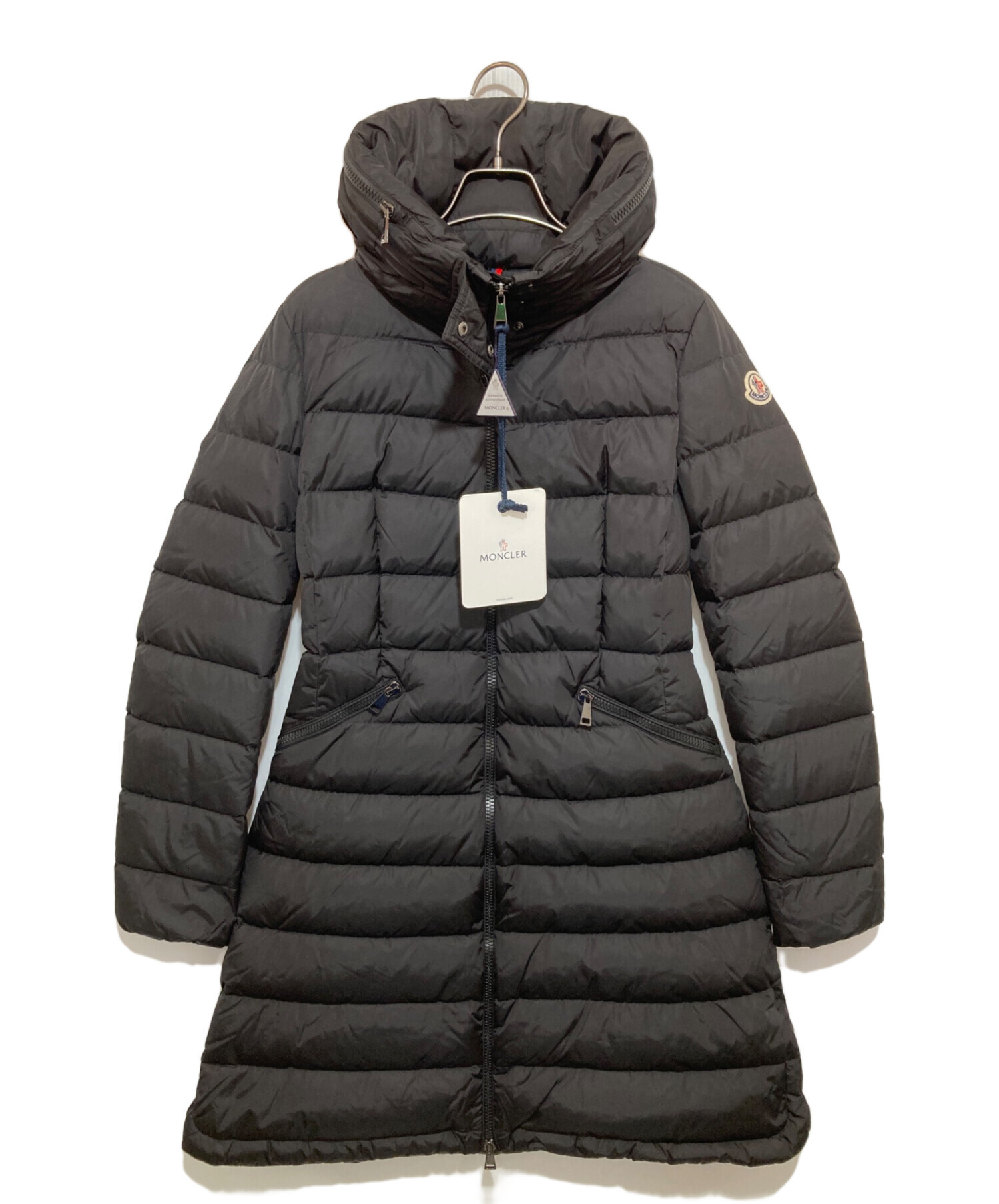 MONCLER (モンクレール) ダウンコート ブラック サイズ:1