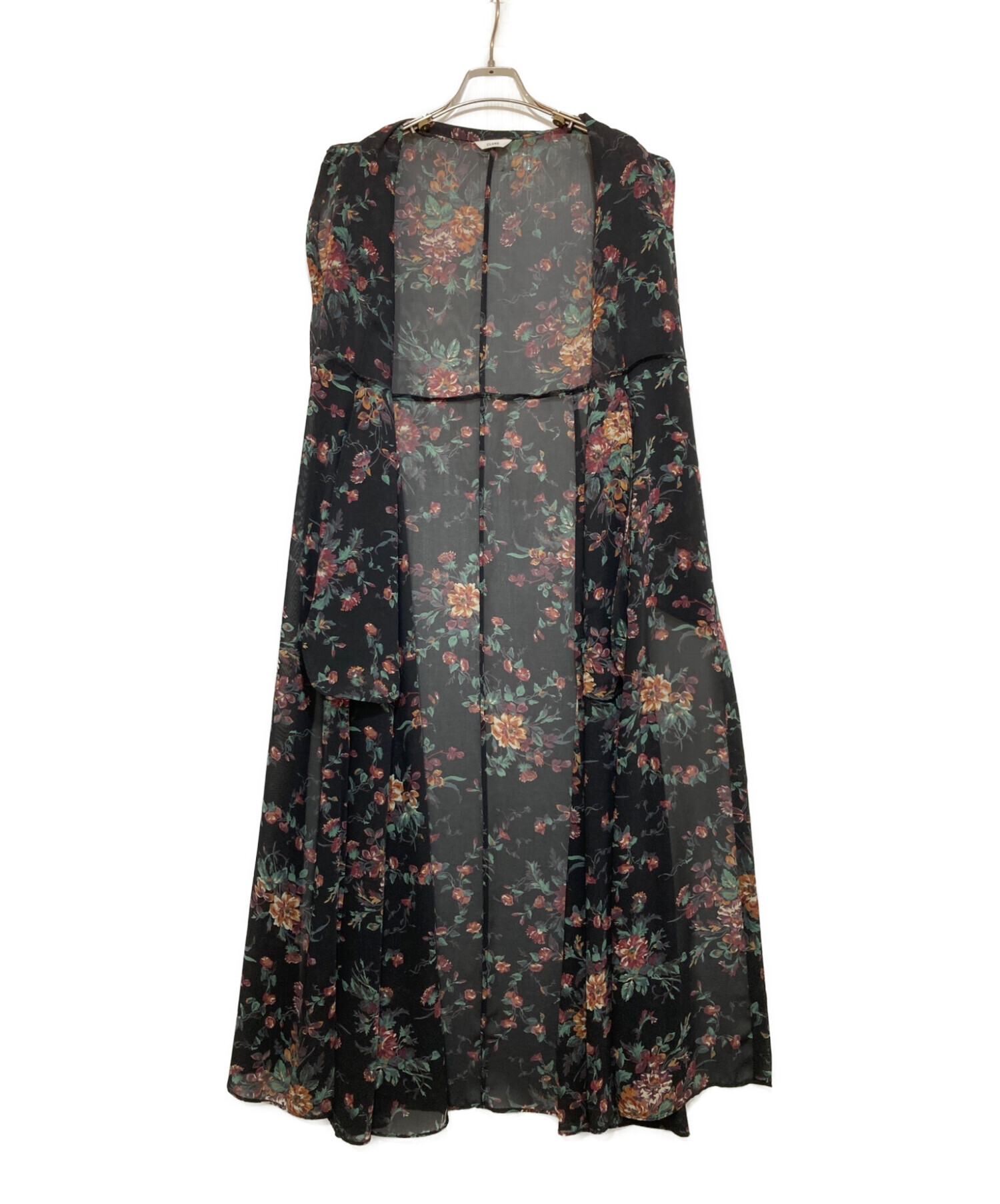 中古・古着通販】CLANE (クラネ) OLD FLOWER MAXI OP ブラック サイズ:2｜ブランド・古着通販 トレファク公式【TREFAC  FASHION】スマホサイト