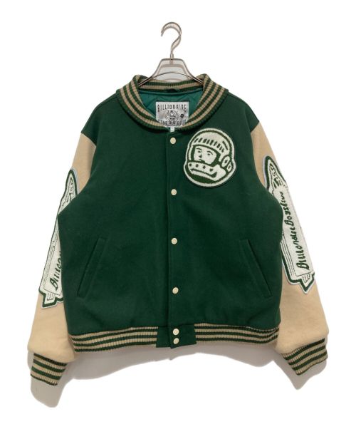 中古・古着通販】BILLIONAIRE BOYS CLUB (ビリオネアボーイズクラブ) スタジャン グリーン サイズ:L｜ブランド・古着通販  トレファク公式【TREFAC FASHION】スマホサイト