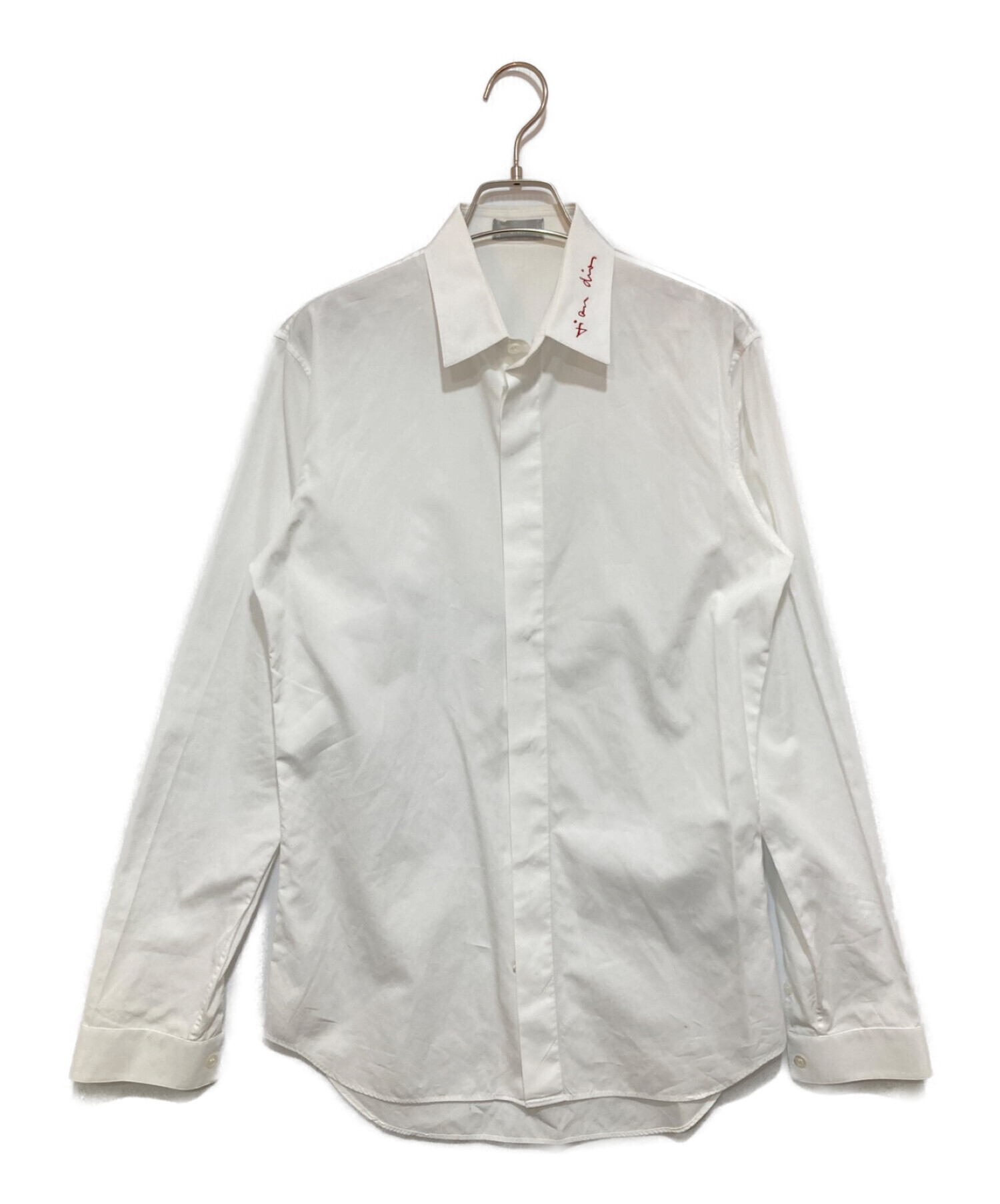 Christian Dior (クリスチャン ディオール) ドレスシャツ ホワイト サイズ:37