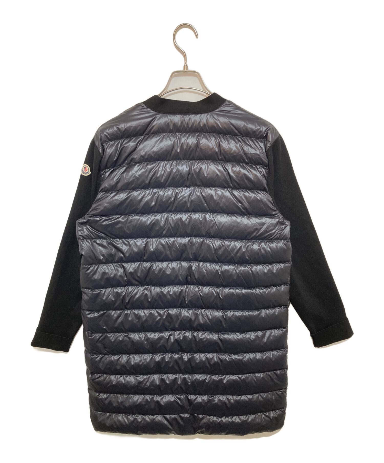 MONCLER (モンクレール) ダウンカーディガンコート ブラック サイズ:M