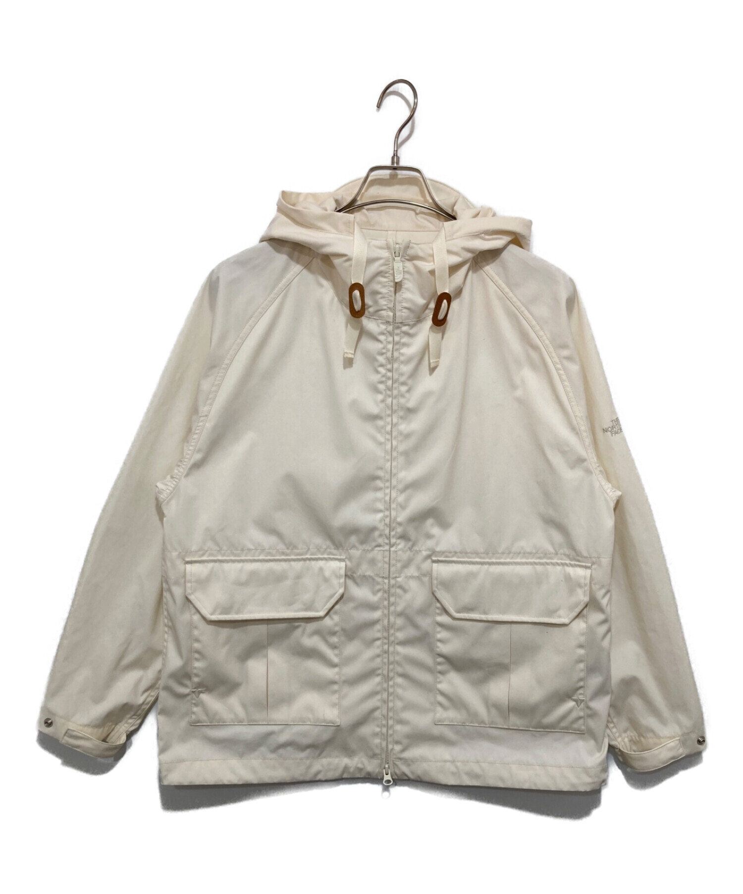 THE NORTHFACE PURPLELABEL (ザ・ノースフェイス パープルレーベル) JS別注マウンテンウインドパーカー ベージュ サイズ:Ｓ