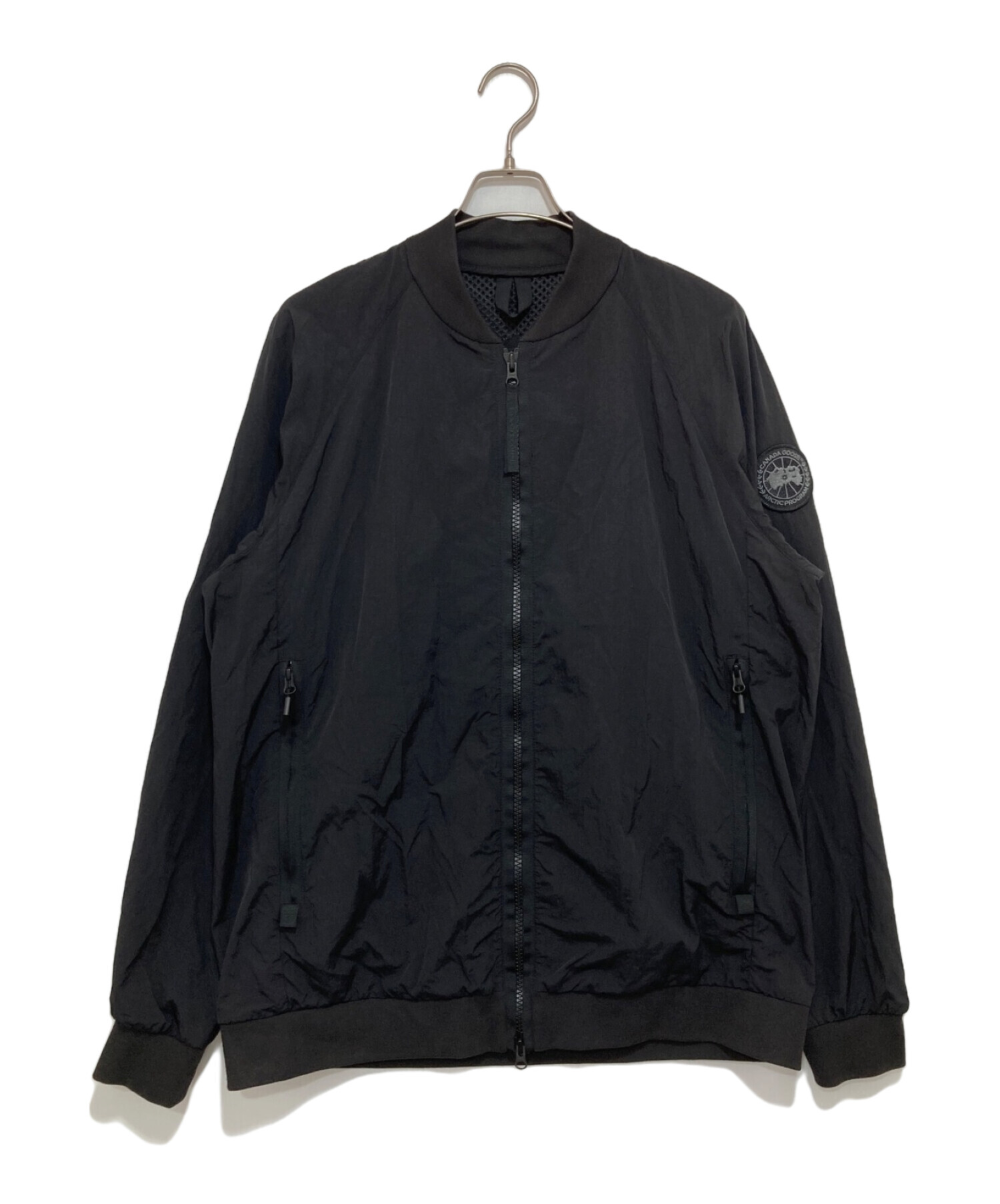 中古・古着通販】CANADA GOOSE (カナダグース) FABER BOMBER BLACK LABEL ブラック サイズ:Ｌ｜ブランド・古着通販  トレファク公式【TREFAC FASHION】スマホサイト