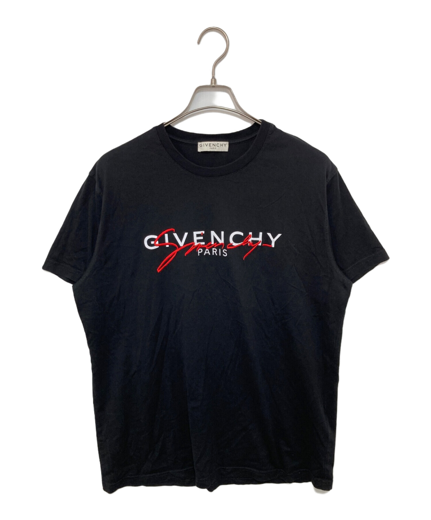 中古・古着通販】GIVENCHY (ジバンシィ) ロゴプリントTシャツ ブラック サイズ:S｜ブランド・古着通販 トレファク公式【TREFAC  FASHION】スマホサイト