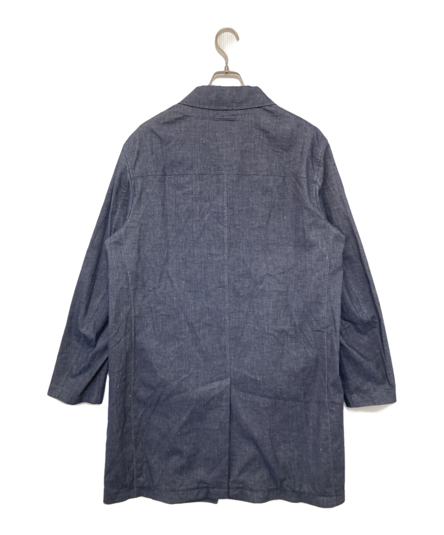 T-JACKET TONELLO (ティージャケット トネッロ) ステンカラーコート インディゴ サイズ:L