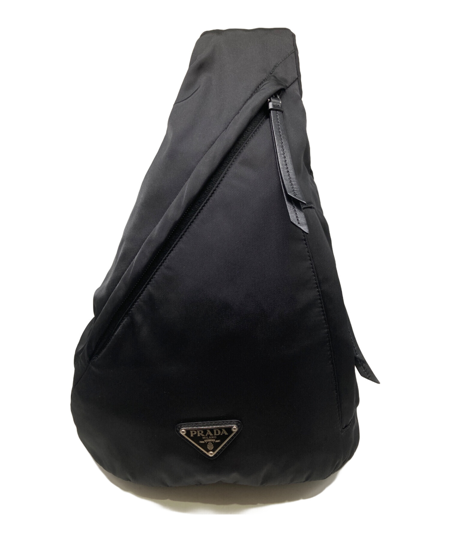 中古・古着通販】PRADA (プラダ) Re-Nylon xレザー バックパック ブラック｜ブランド・古着通販 トレファク公式【TREFAC  FASHION】スマホサイト