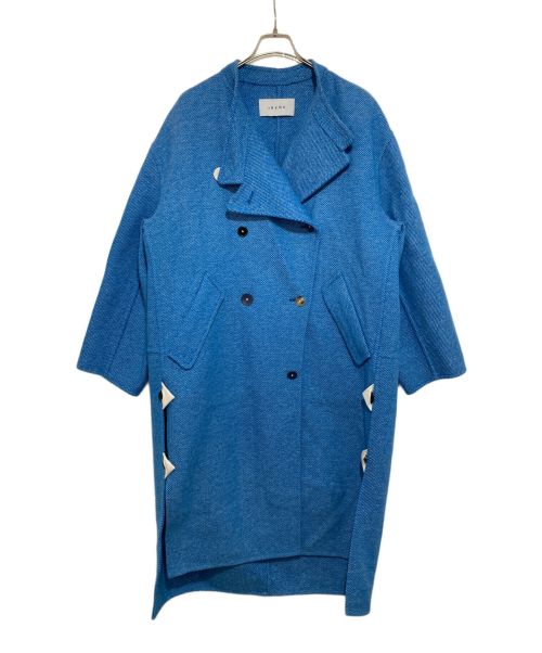 中古・古着通販】IRENE (アイレネ) KerseyWool Coat ブルー サイズ:36｜ブランド・古着通販 トレファク公式【TREFAC  FASHION】スマホサイト