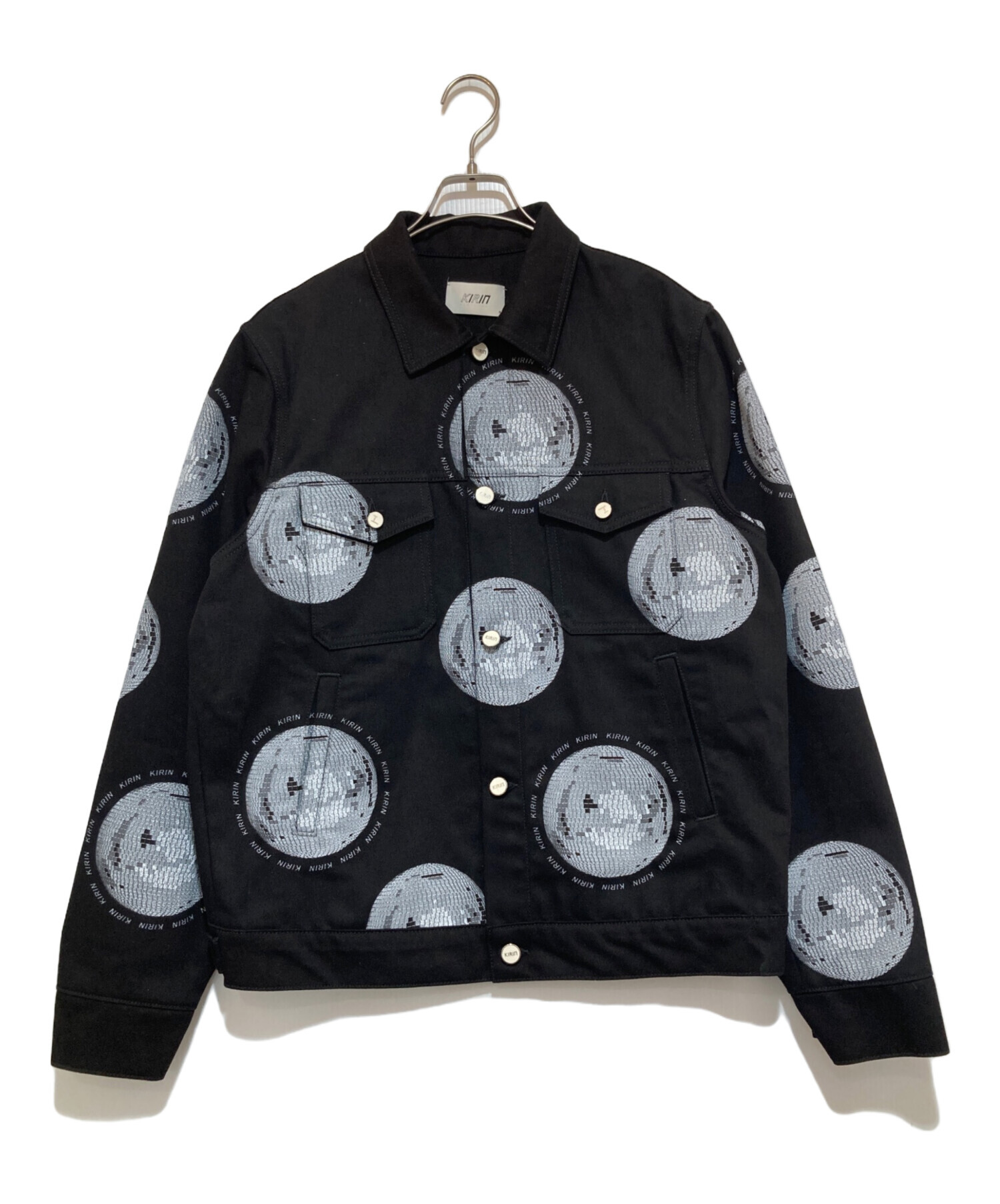 中古・古着通販】KIRIN PEGGY GOU (キリン・ペギー・グー) mirrorball jacket ブラック サイズ:M｜ブランド・古着通販  トレファク公式【TREFAC FASHION】スマホサイト