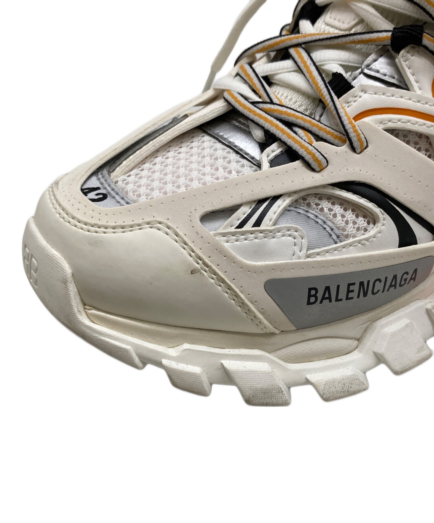 中古・古着通販】BALENCIAGA (バレンシアガ) TRACK TRAINER 542023 ホワイト サイズ:UK8｜ブランド・古着通販  トレファク公式【TREFAC FASHION】スマホサイト