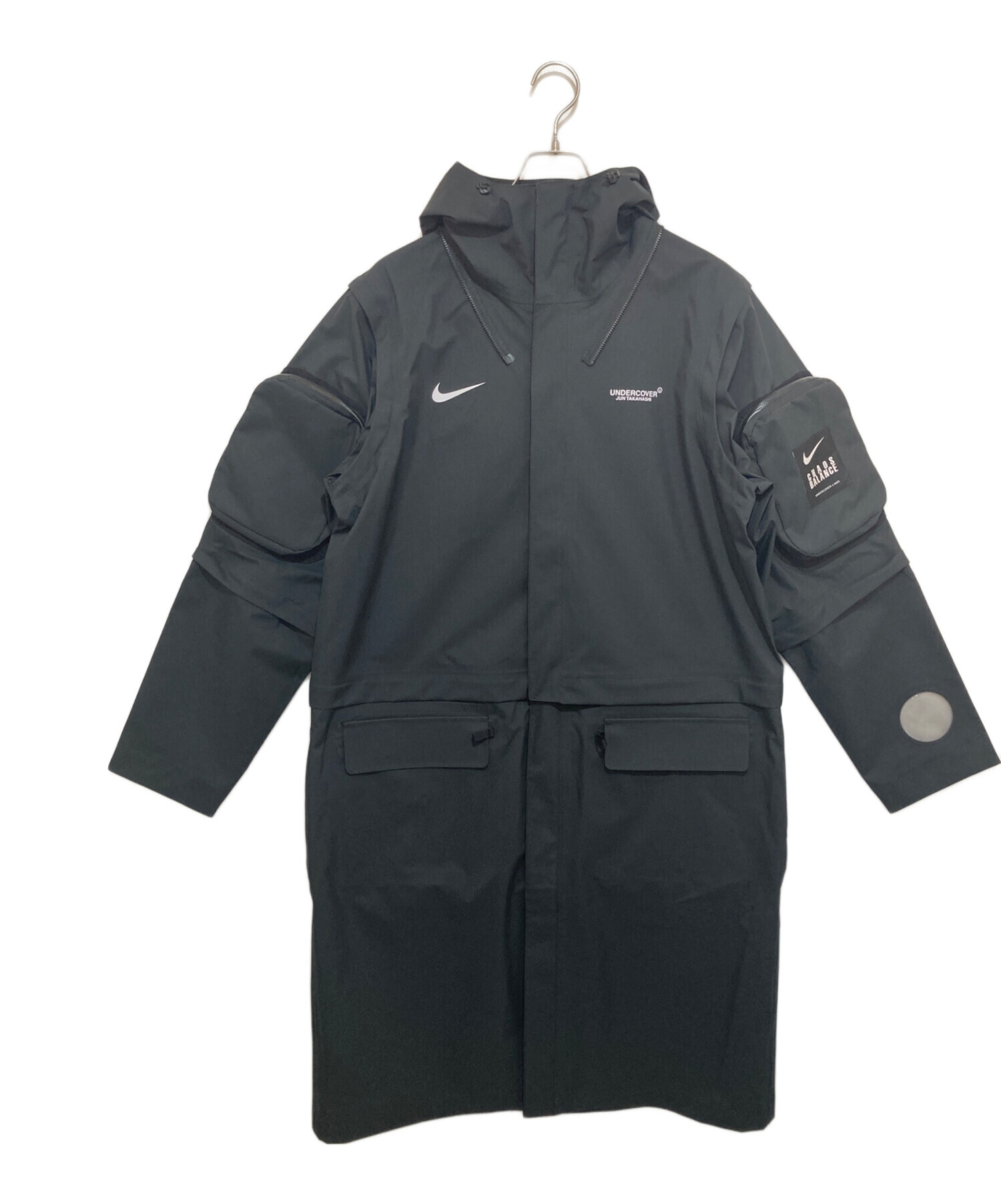 中古・古着通販】NIKE (ナイキ) UNDERCOVER (アンダーカバー) AS MNRG SR PARKA ブラック  サイズ:L｜ブランド・古着通販 トレファク公式【TREFAC FASHION】スマホサイト