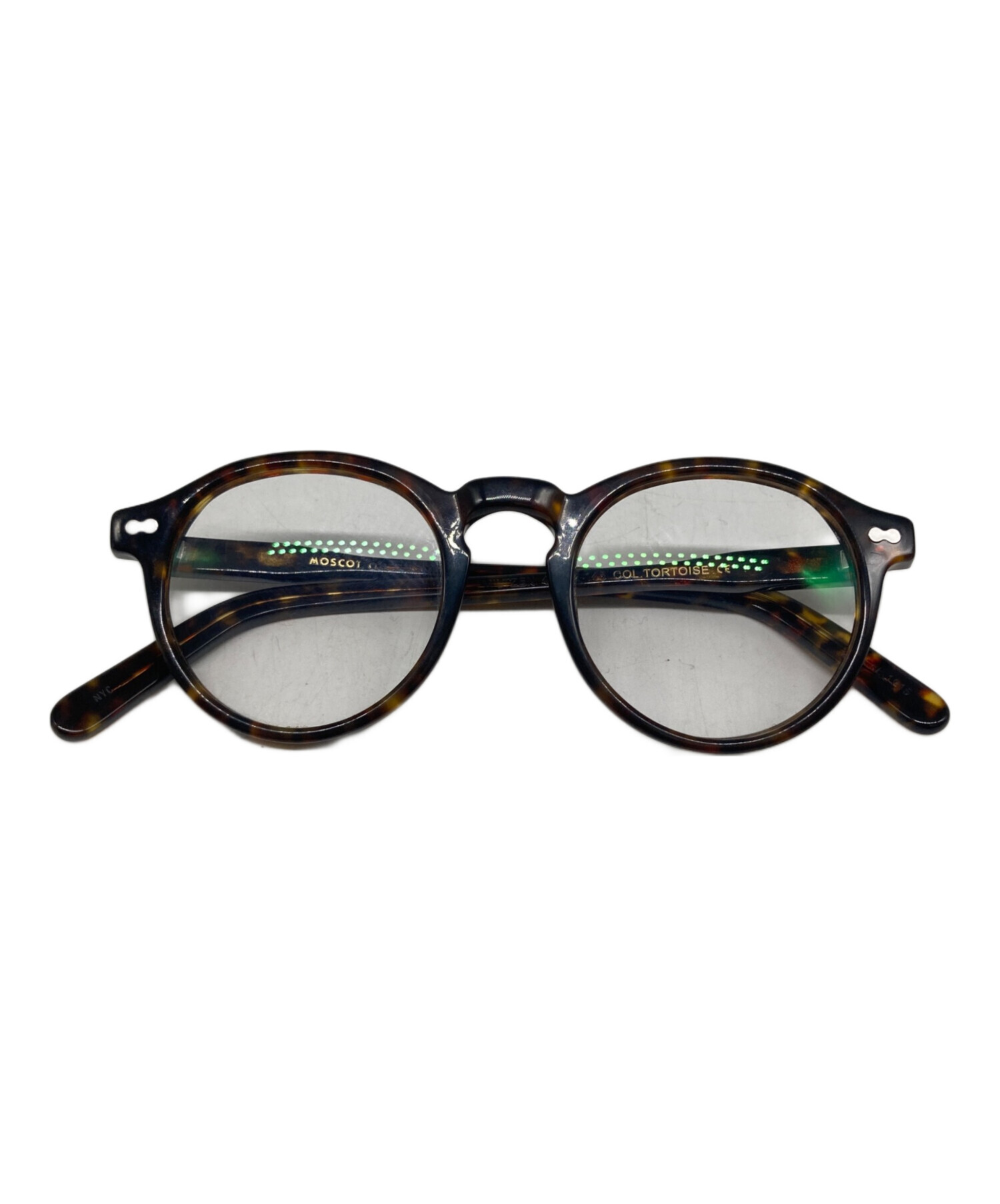 中古・古着通販】MOSCOT (モスコット) クリップオン付サングラス ブラウン サイズ:46□22-146｜ブランド・古着通販  トレファク公式【TREFAC FASHION】スマホサイト