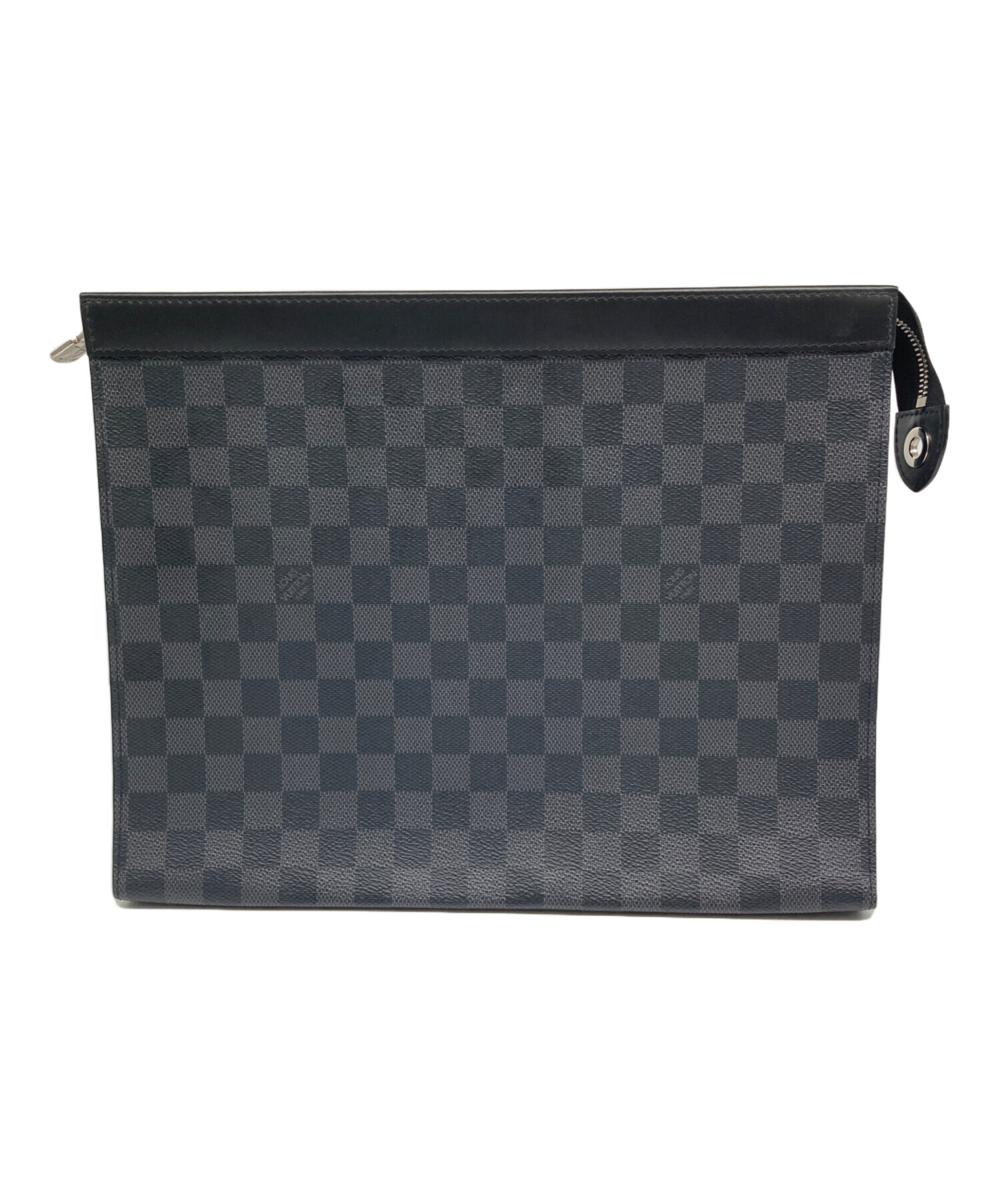 中古・古着通販】LOUIS VUITTON (ルイ ヴィトン) クラッチバッグ ブラック｜ブランド・古着通販 トレファク公式【TREFAC  FASHION】スマホサイト