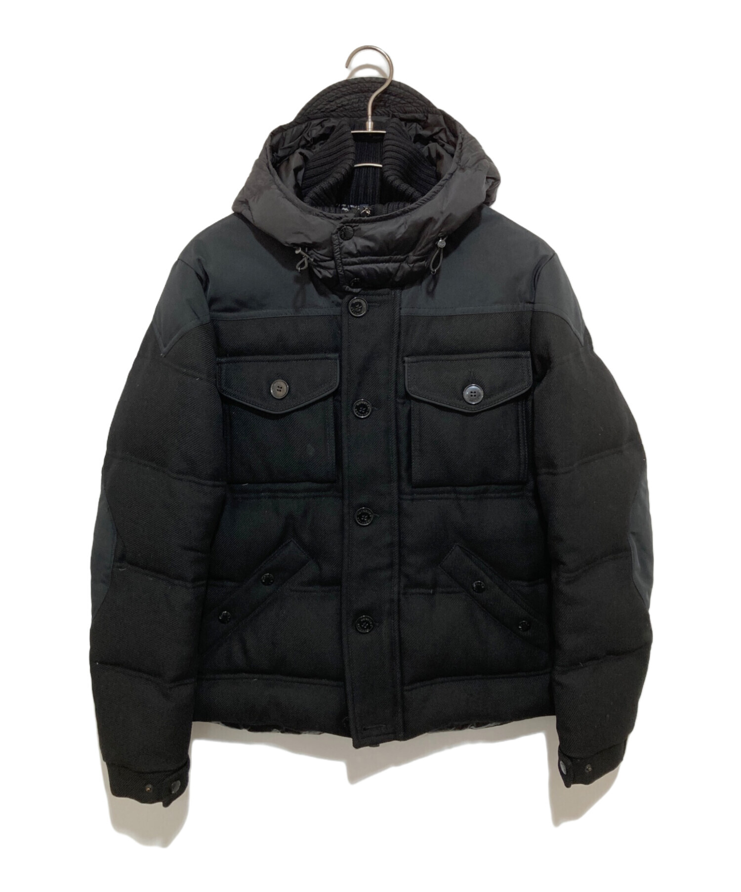 中古・古着通販】MONCLER (モンクレール) ダウンジャケット ブラック サイズ:2｜ブランド・古着通販 トレファク公式【TREFAC  FASHION】スマホサイト