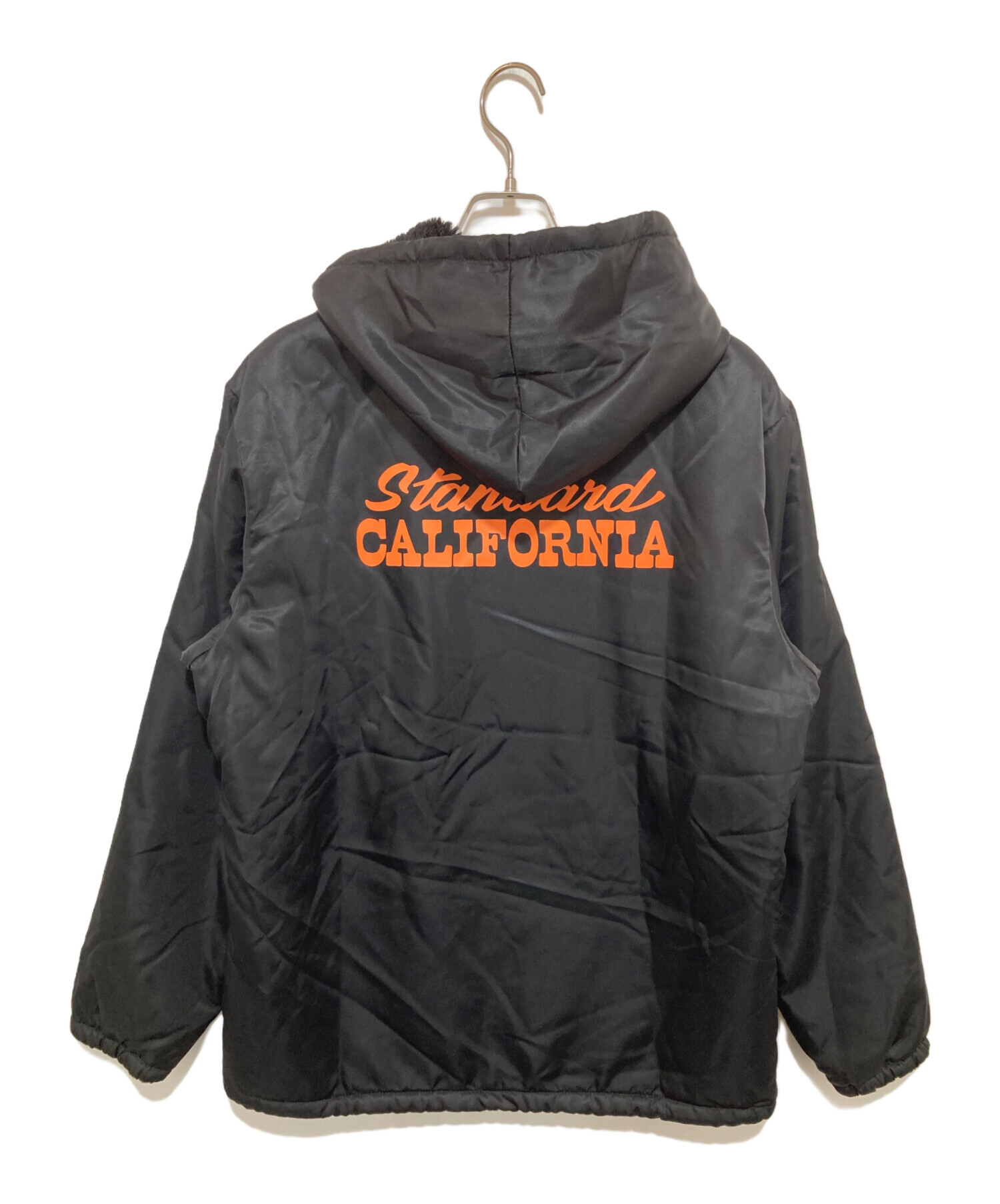 STANDARD CALIFORNIA (スタンダードカリフォルニア) SD HOOD COACH JACKET ブラック サイズ:L